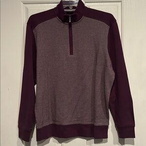 Bobby Jones 1930 Merlot Quarter-Zip Pullover